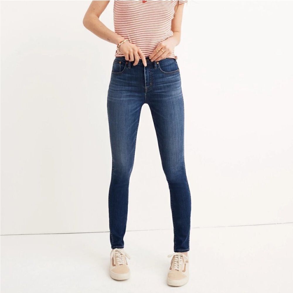 MADEWELL 9" High Rise Skinny Jean Size 28